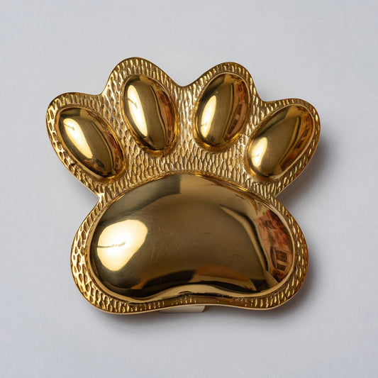 PAW DOOR KNOCKER BRASS FINISH