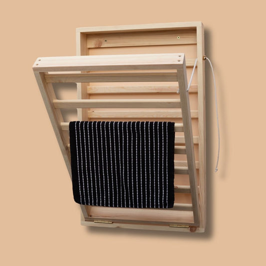 WALL MOUNTED TOWEL RACK
