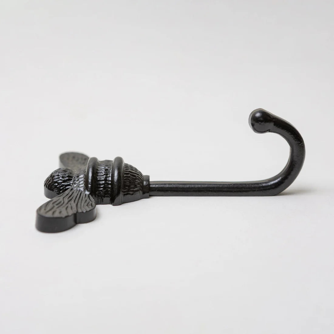 COAT HOOK BEE IN BLACK FINISH