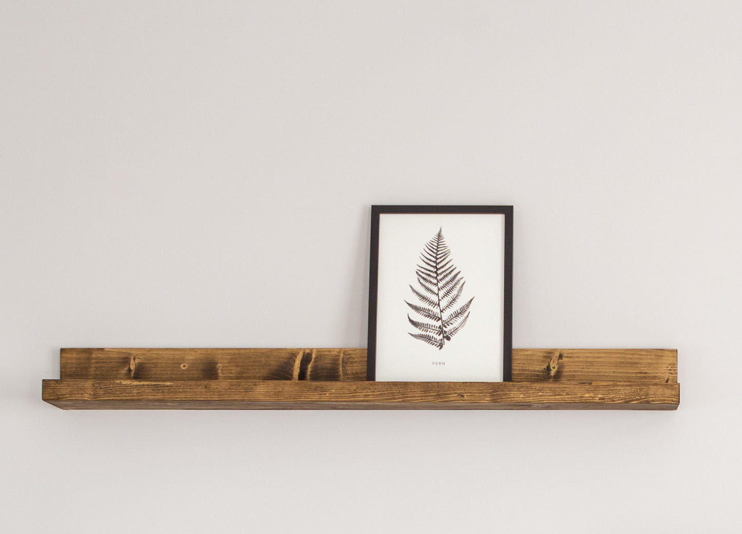 WOODEN PICTURE LEDGE 130CM-180CM